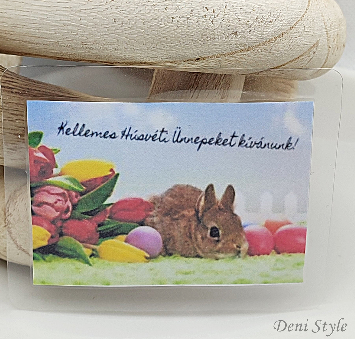 333/ laminált ajándékkísérő kártya