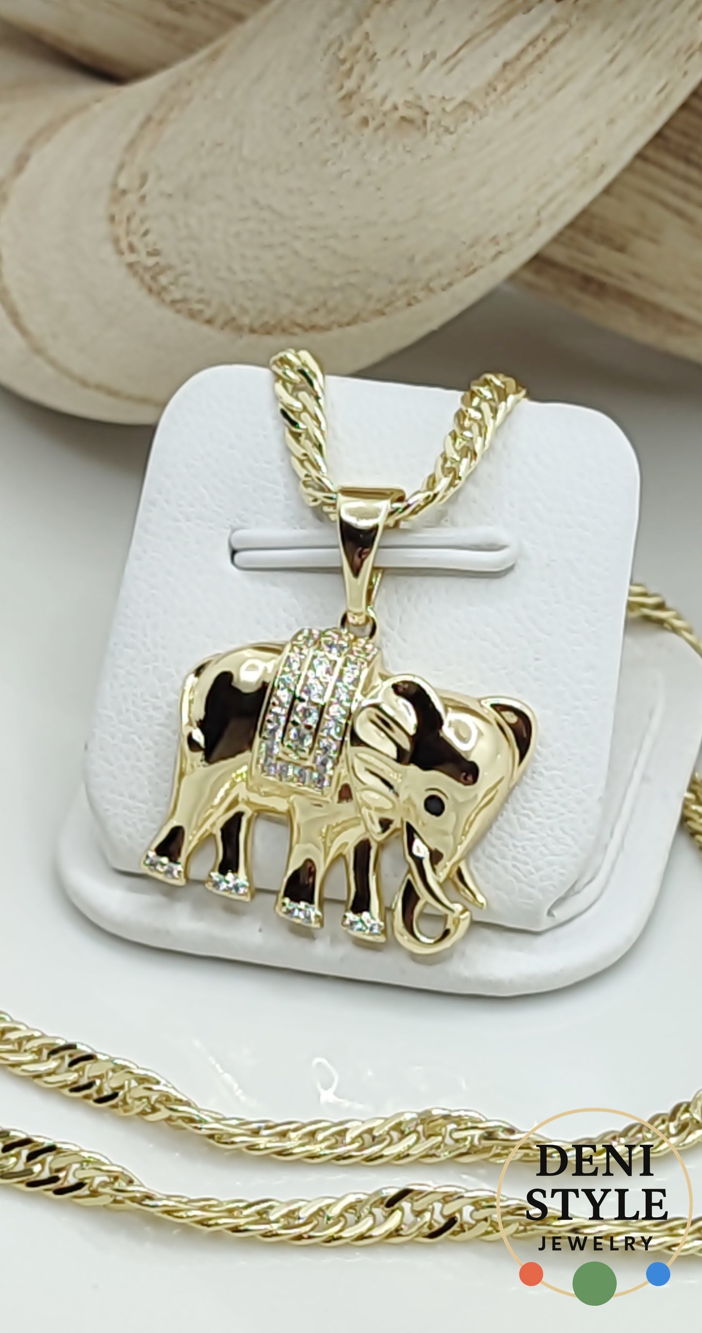 5381/ Elephas nyaklánc
