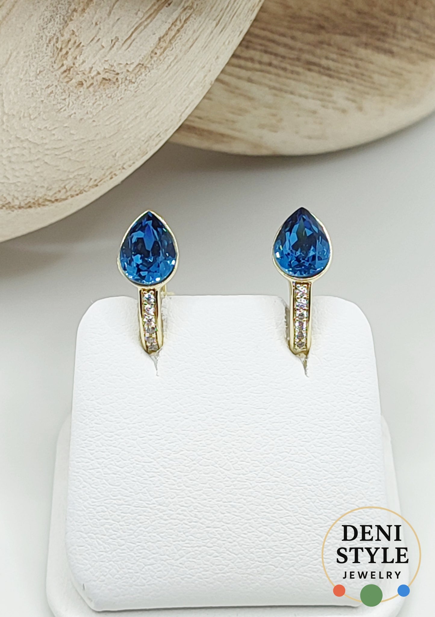 5708/ Adria fülbevaló minőségi kristályokkal