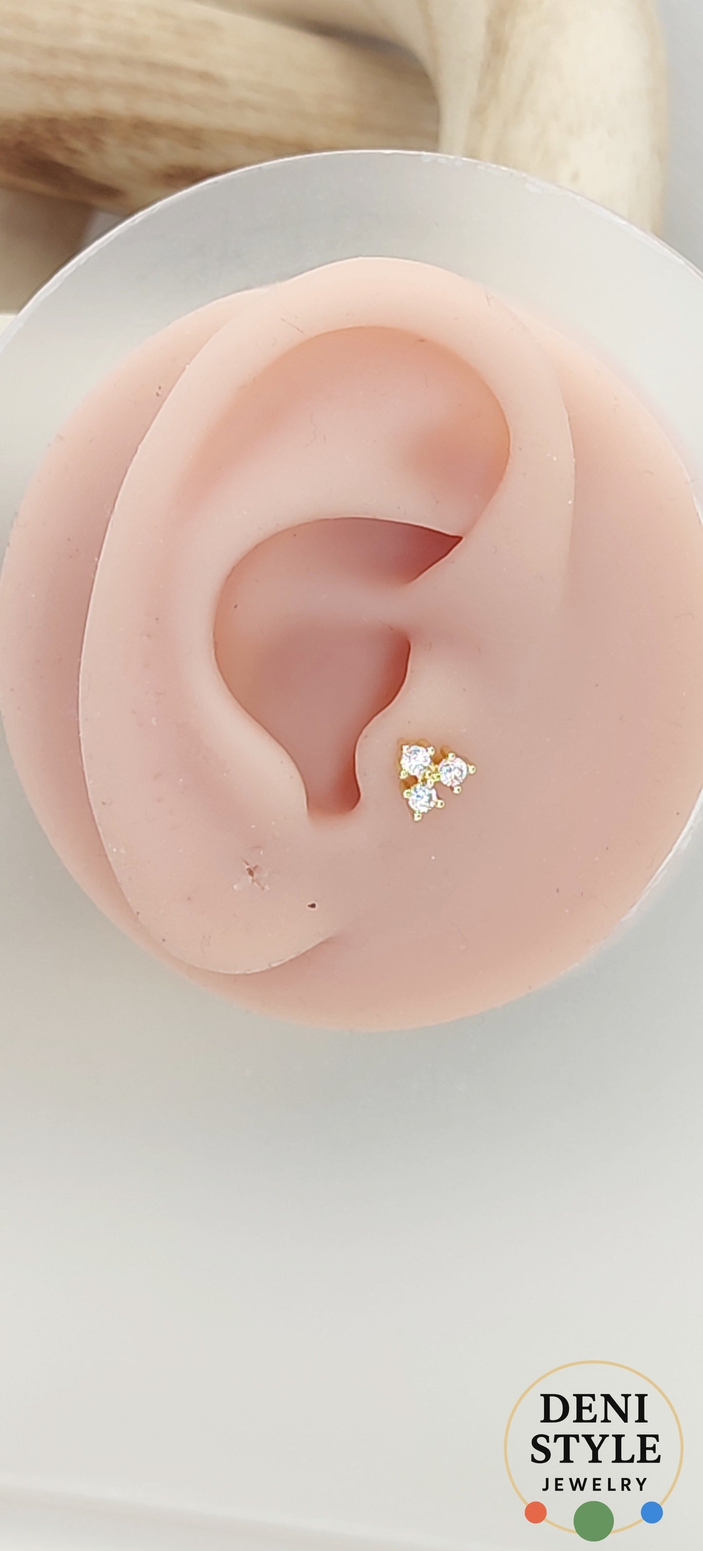 6548/ Fülpiercing – helix / porcpiercing ékszer