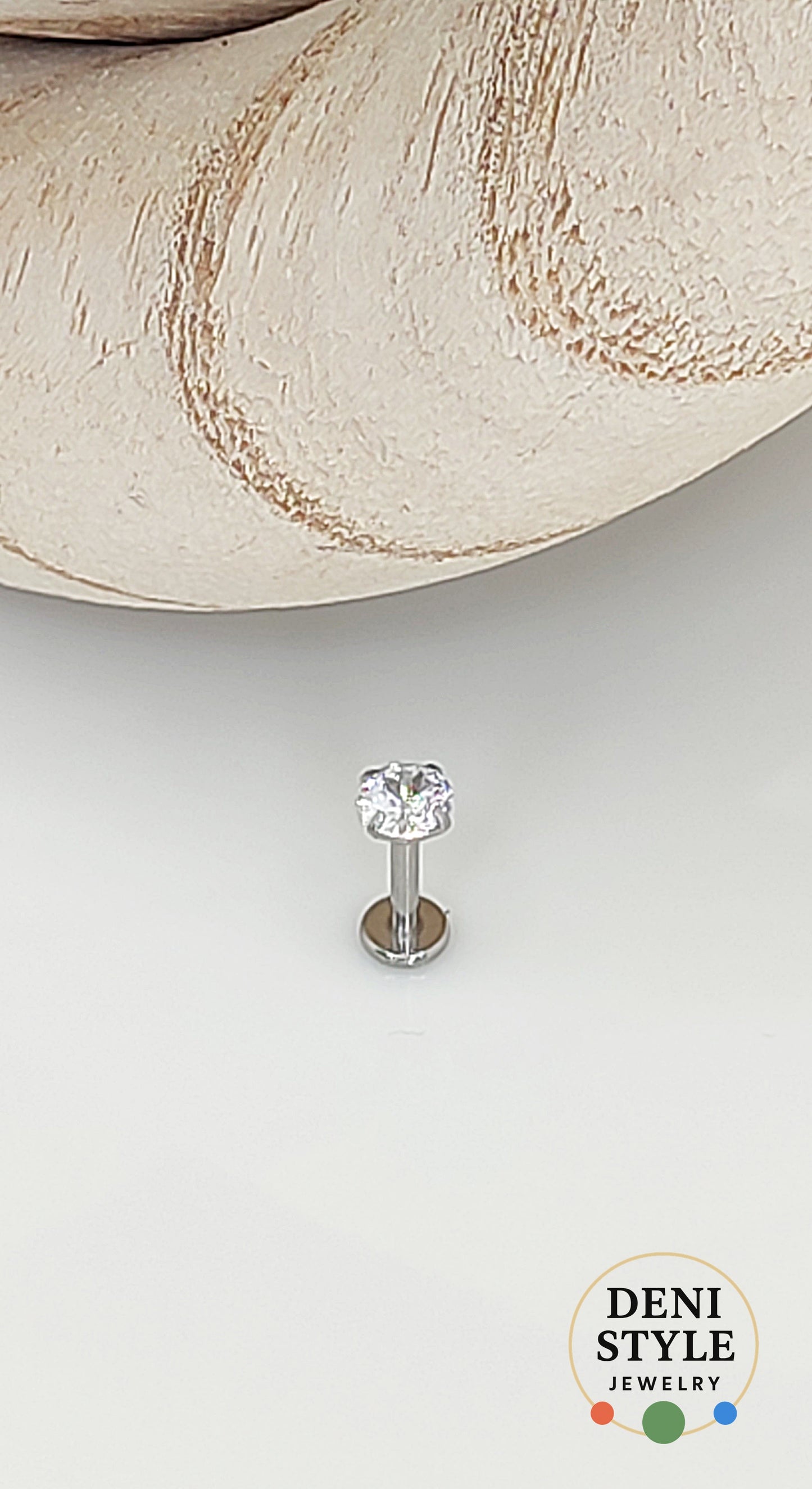 6553/ Fülpiercing – helix / porcpiercing ékszer