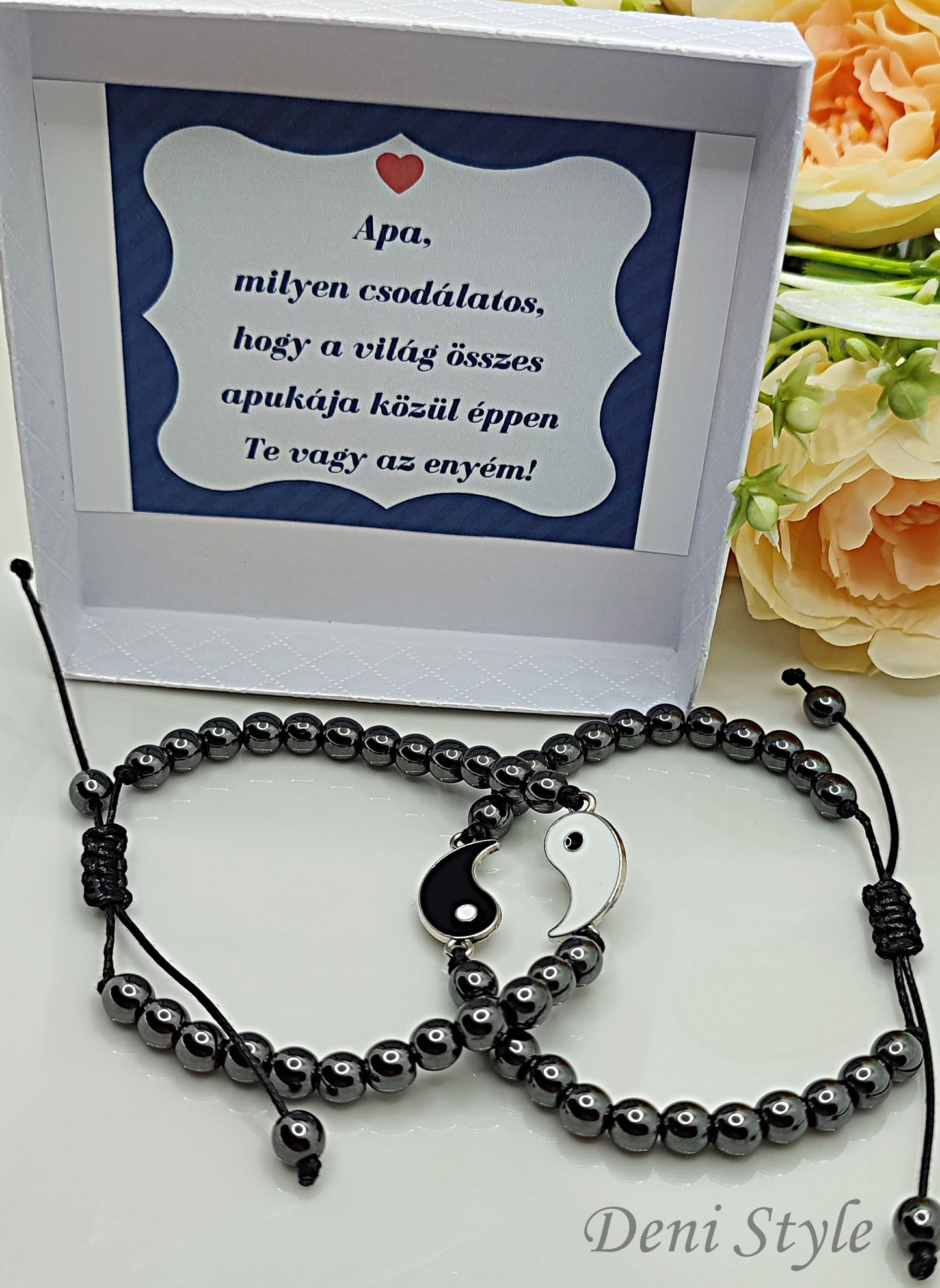 Á 263/ ásványkarkötő pár