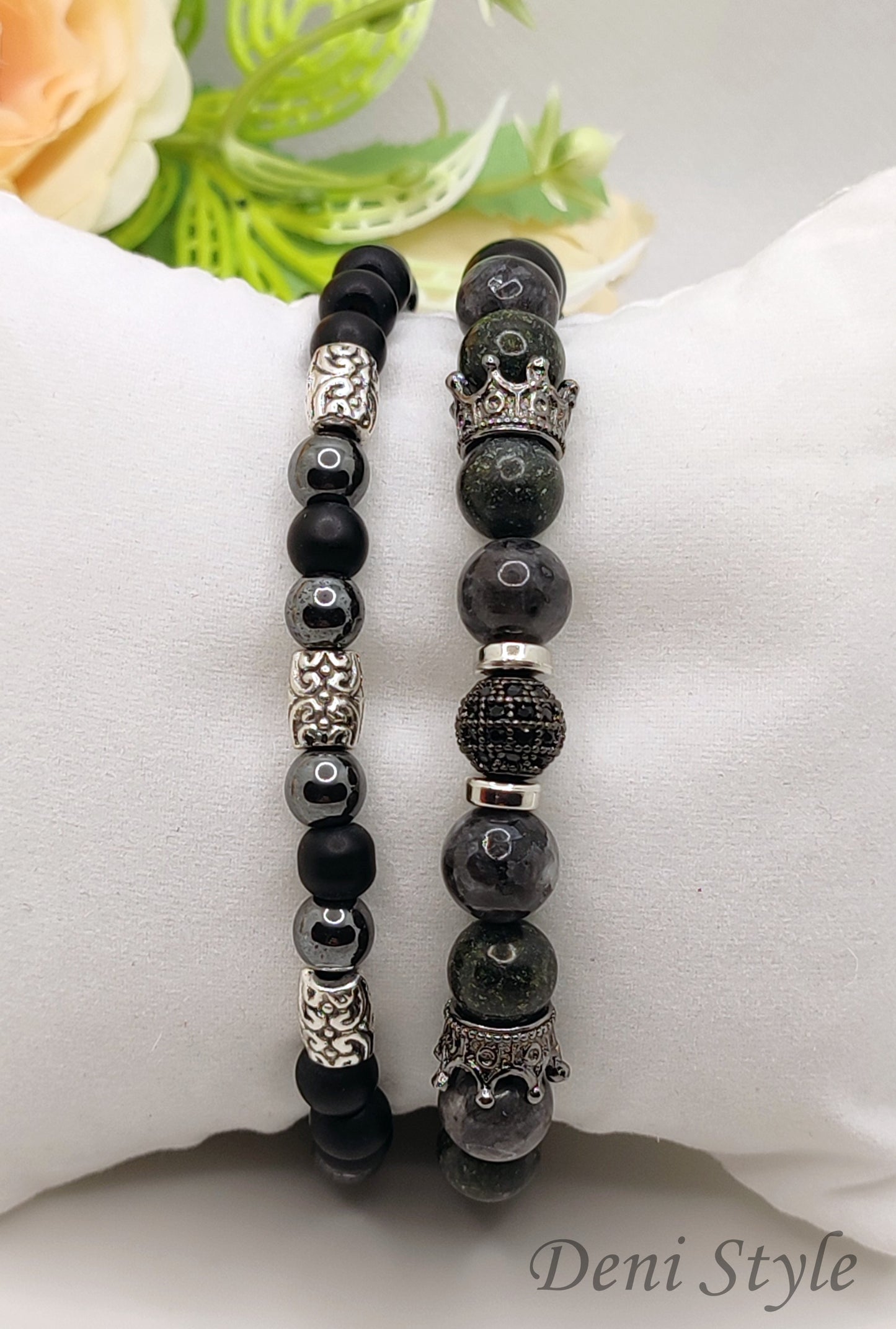 Á 283/ exkluzív ásványkarkötő duó