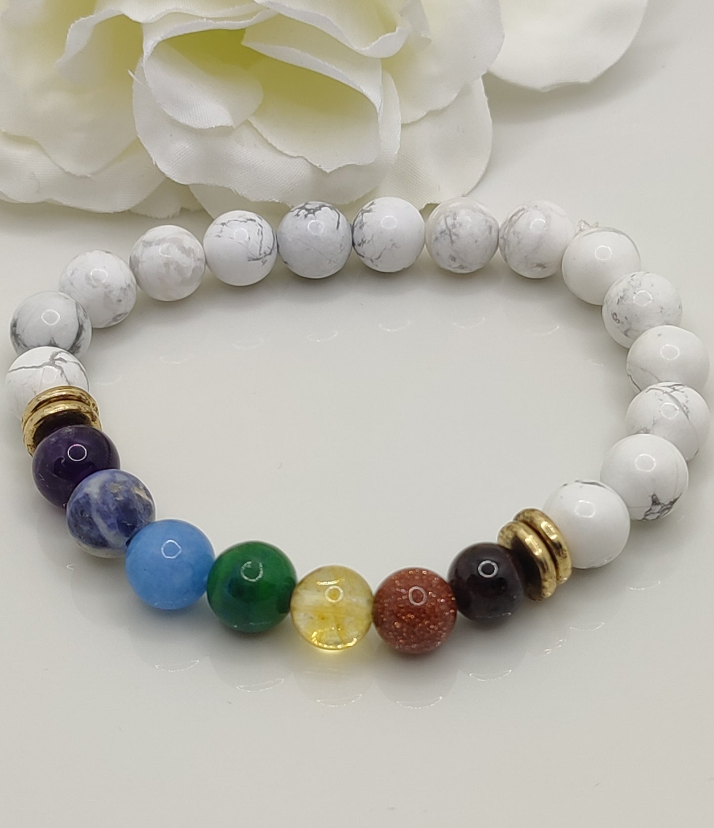 Á 71/ 7 csakra ásványkarkötő