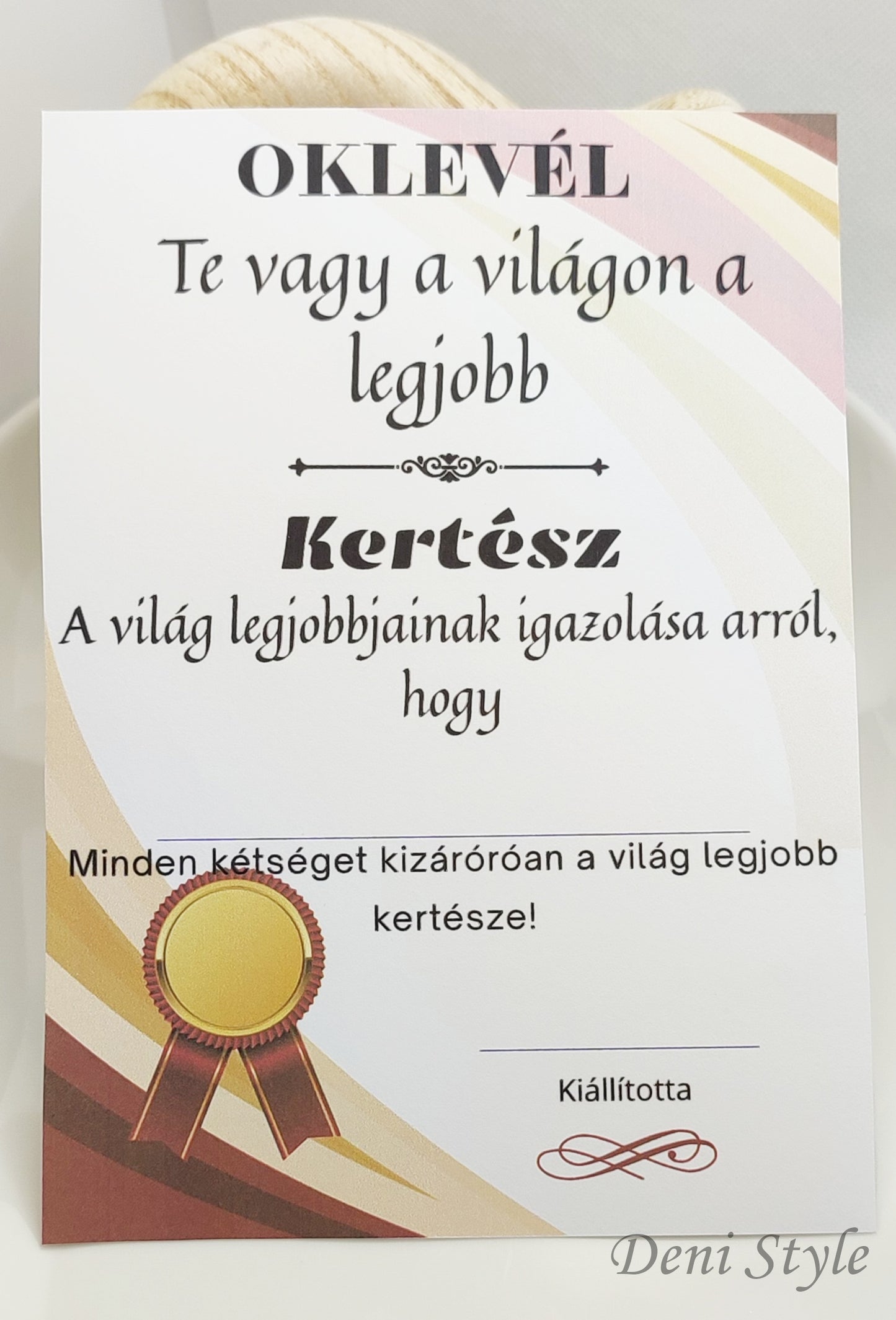 347/ oklevél