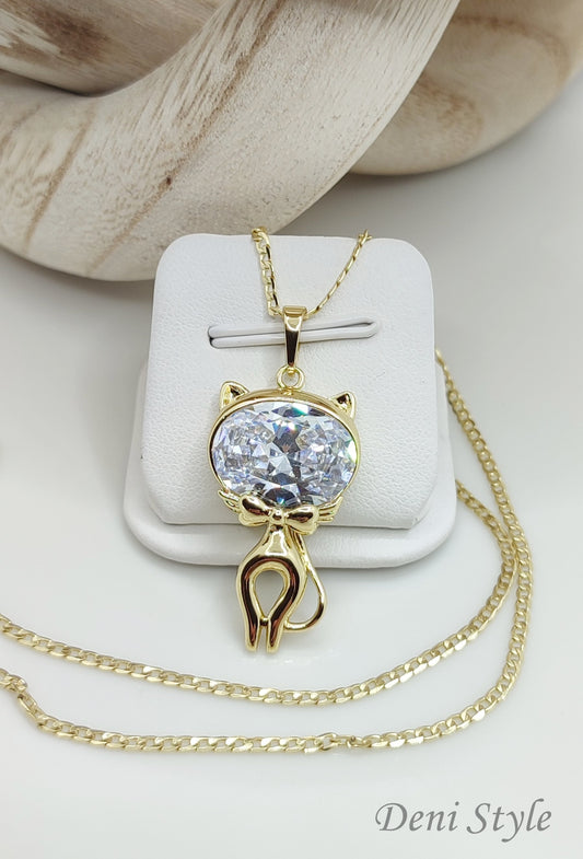 4959/ Mimi nyaklánc minőségi kristályokkal