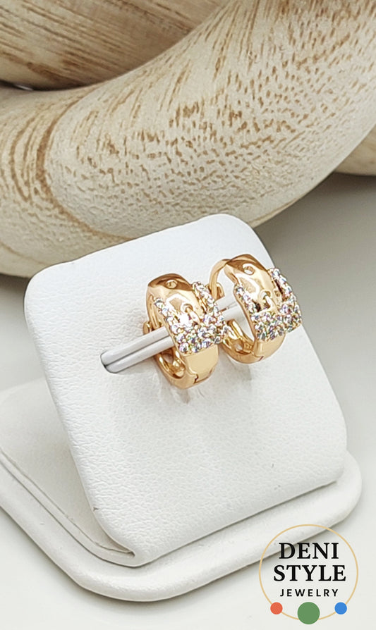 5345/ Melina gyermek fülbevaló