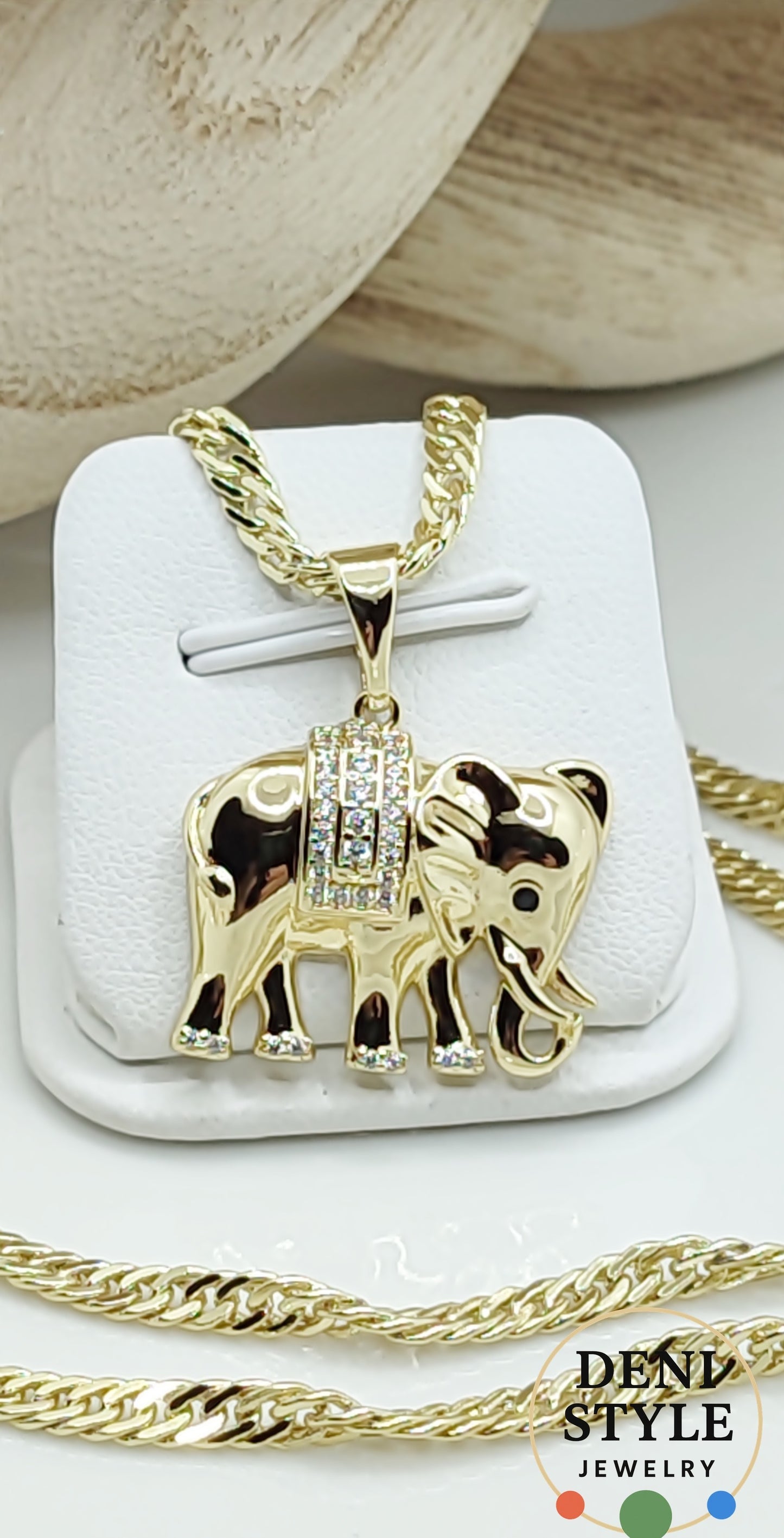 5381/ Elephas nyaklánc