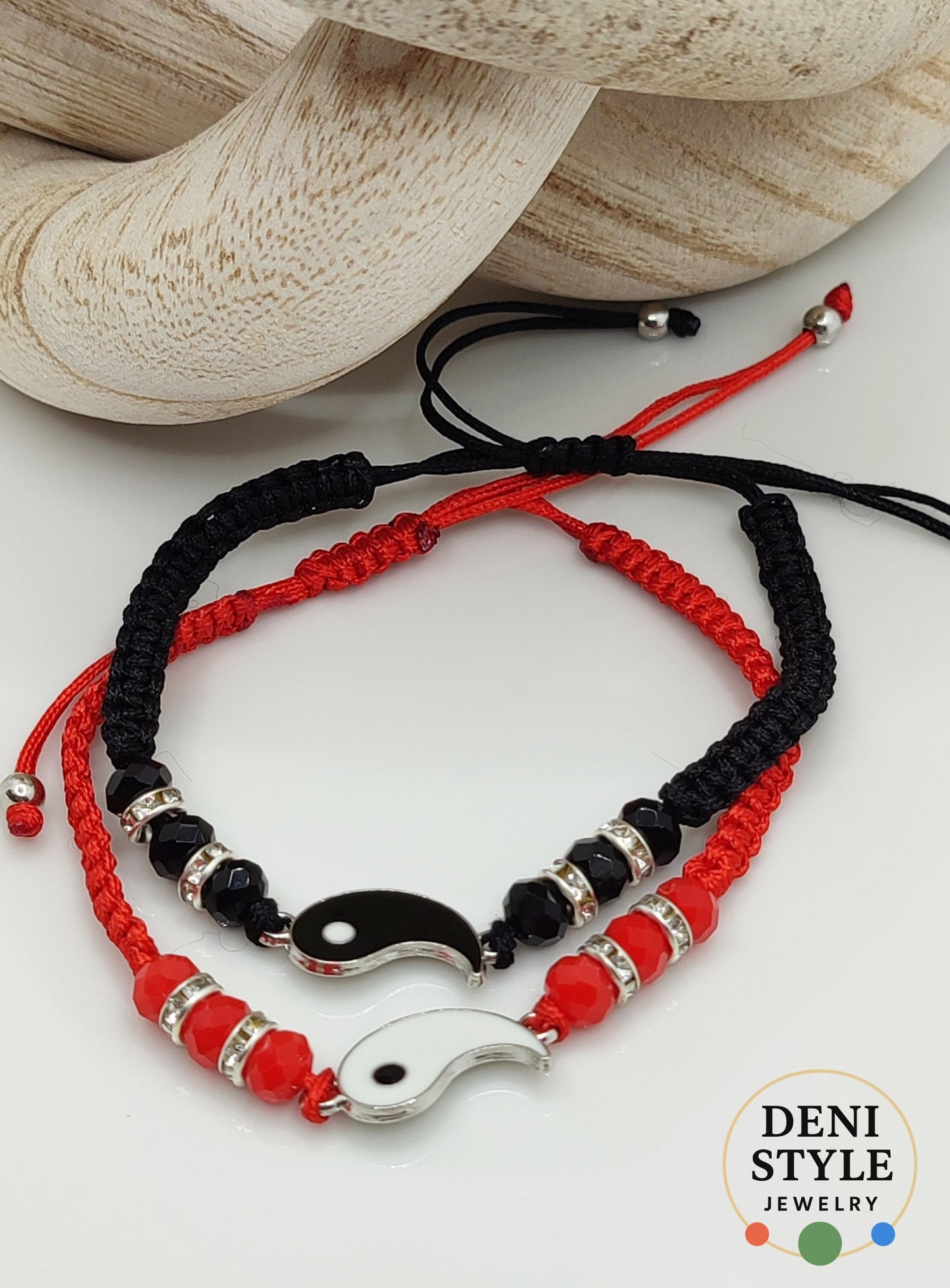 5427/ Jin-Jang páros divatkarkötő