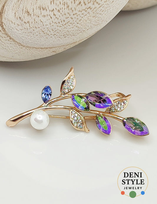 5431/ Celindra bross minőségi kristályokkal