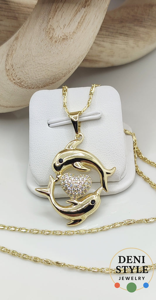 5452/ Coral nyaklánc