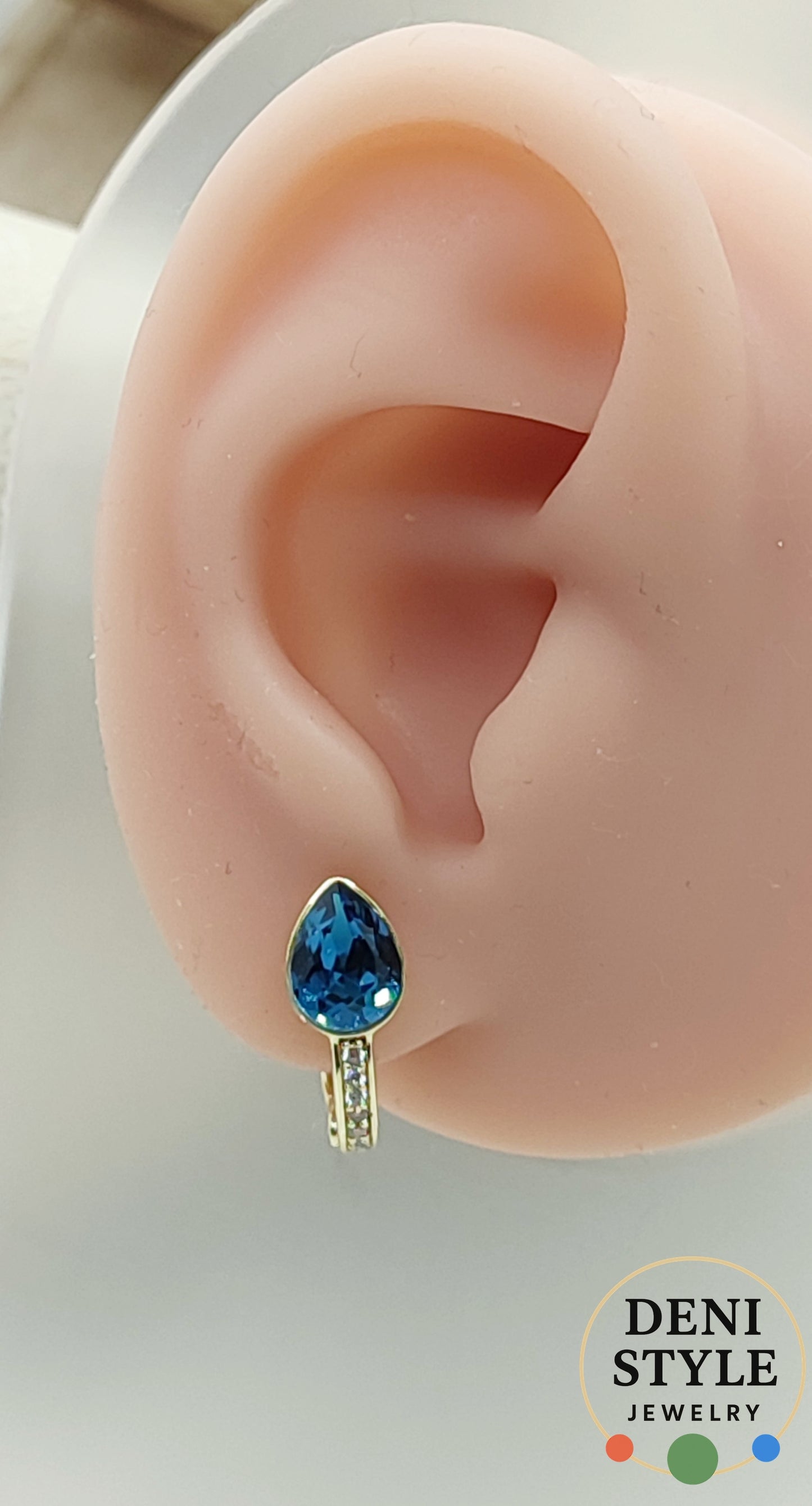 5708/ Adria fülbevaló minőségi kristályokkal