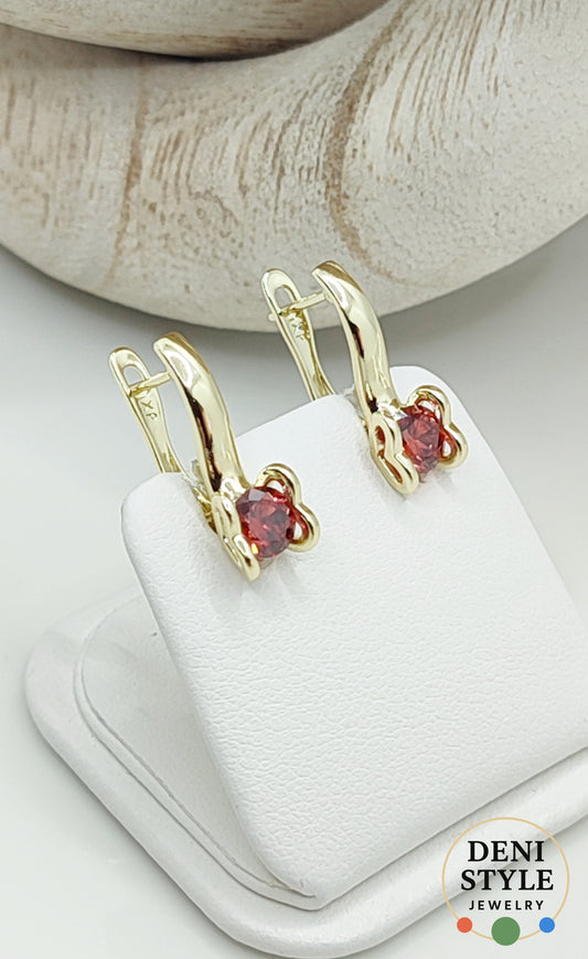 5897/ Porto fülbevaló