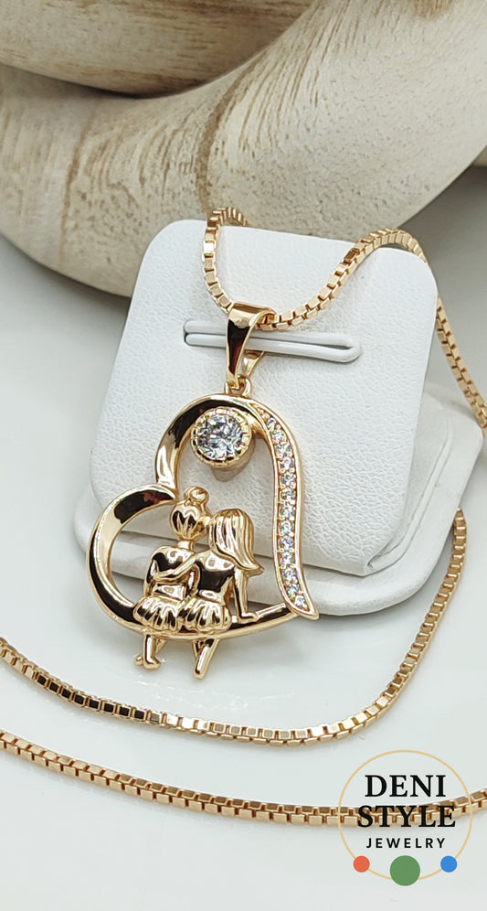 5931/ Sister nyaklánc