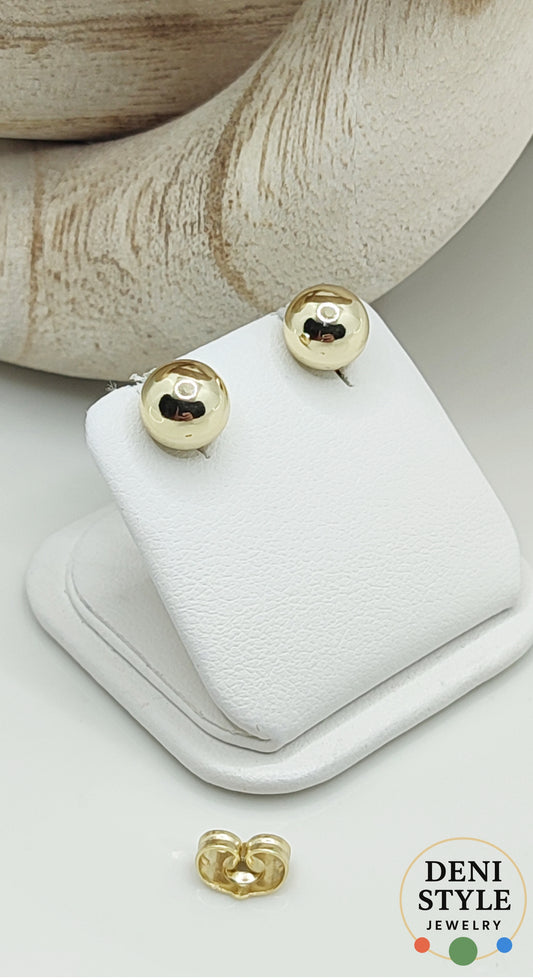 6003/ Elina 14k gold fülbevaló (7mm)