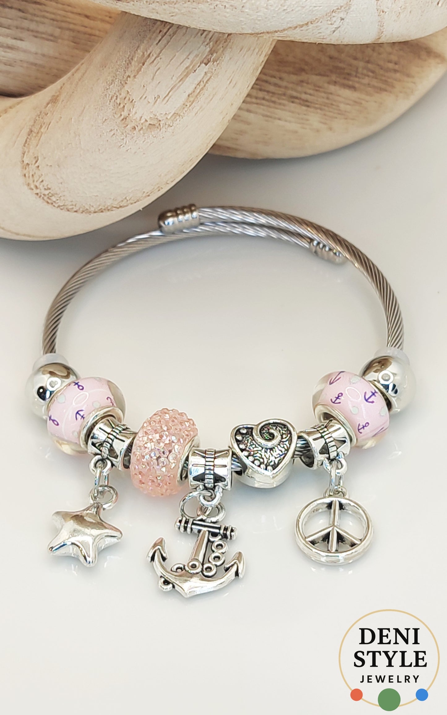 6171/ Charm karkötő