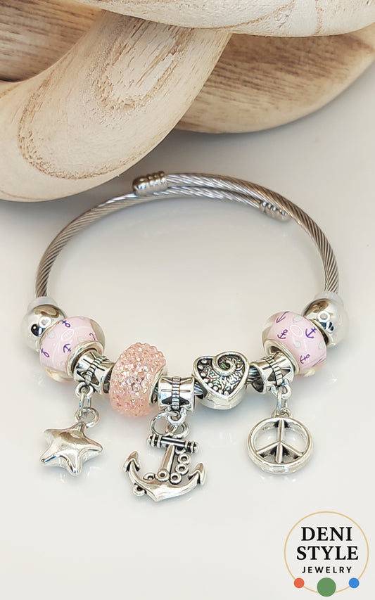 6171/ Charm karkötő