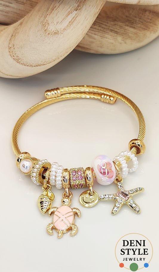 6174/ Charm karkötő