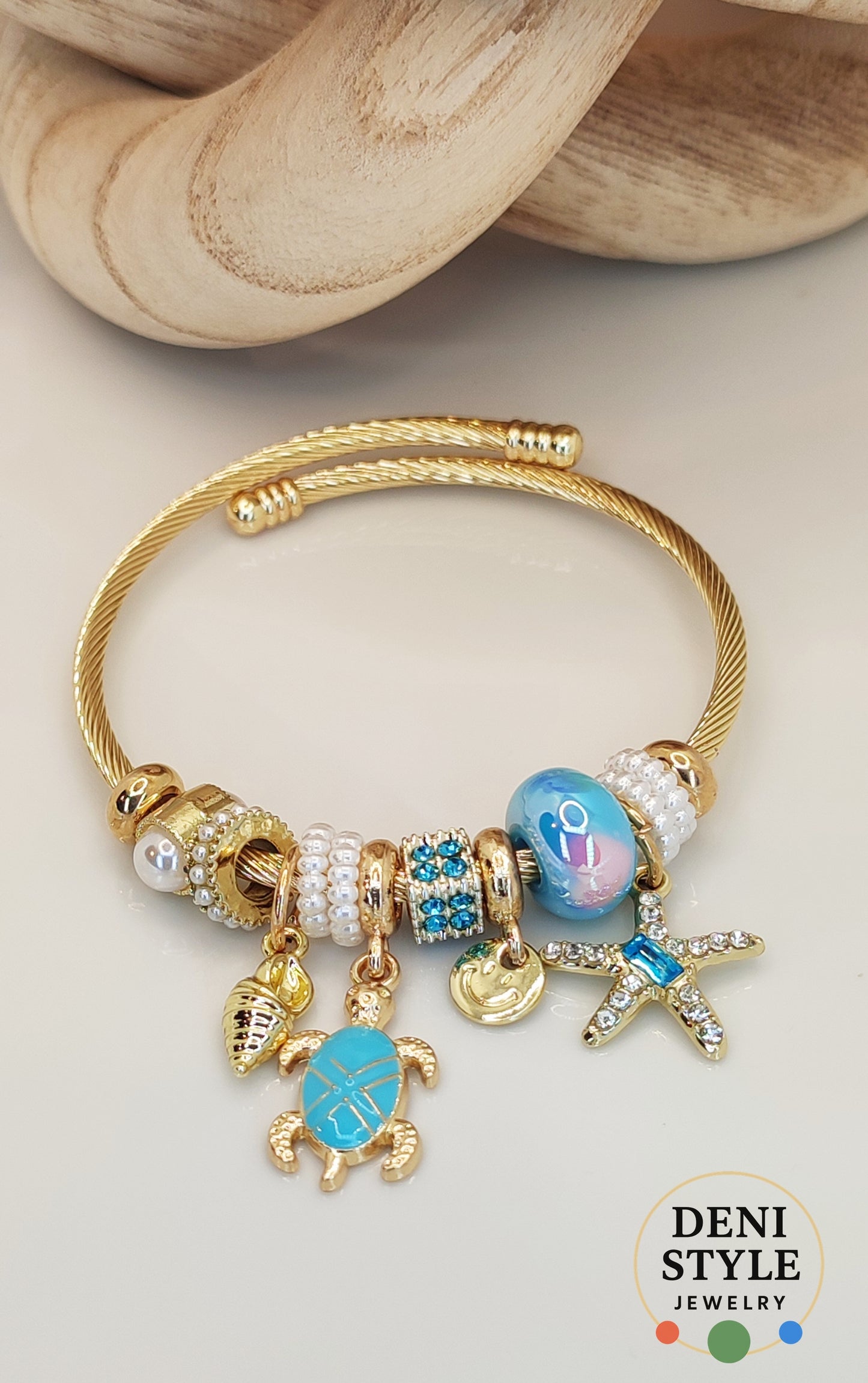6175/ Charm karkötő