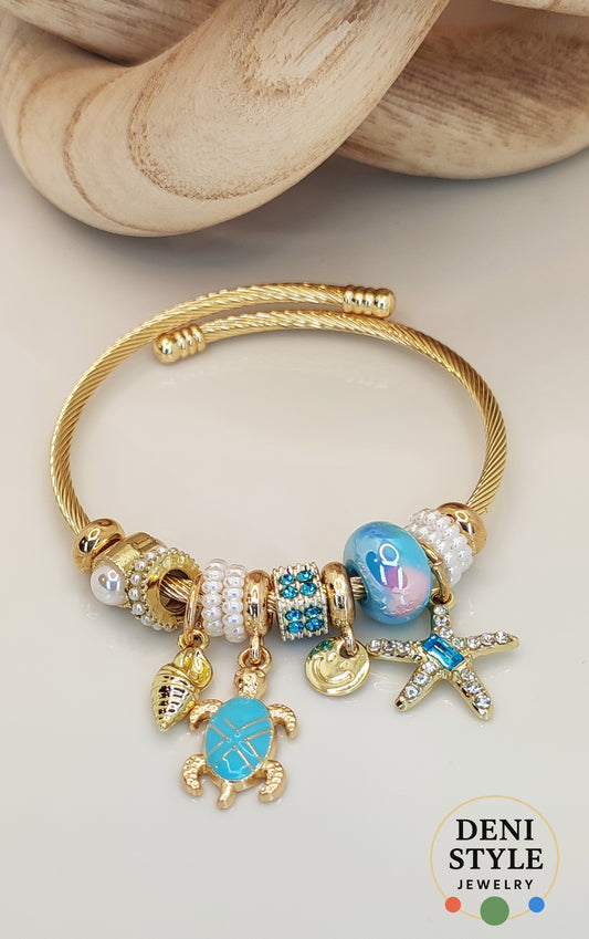 6175/ Charm karkötő