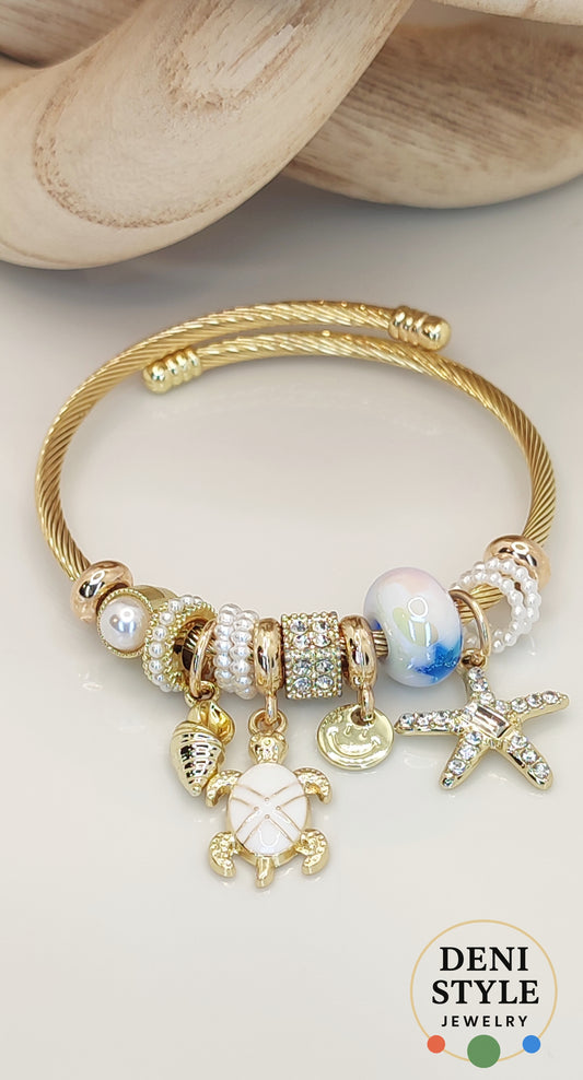 6176/ Charm karkötő