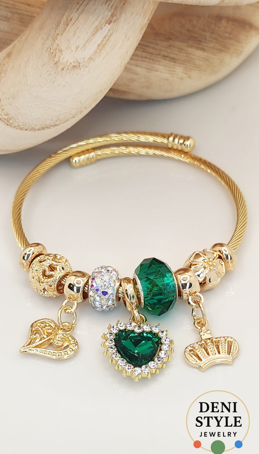6178/ Charm karkötő