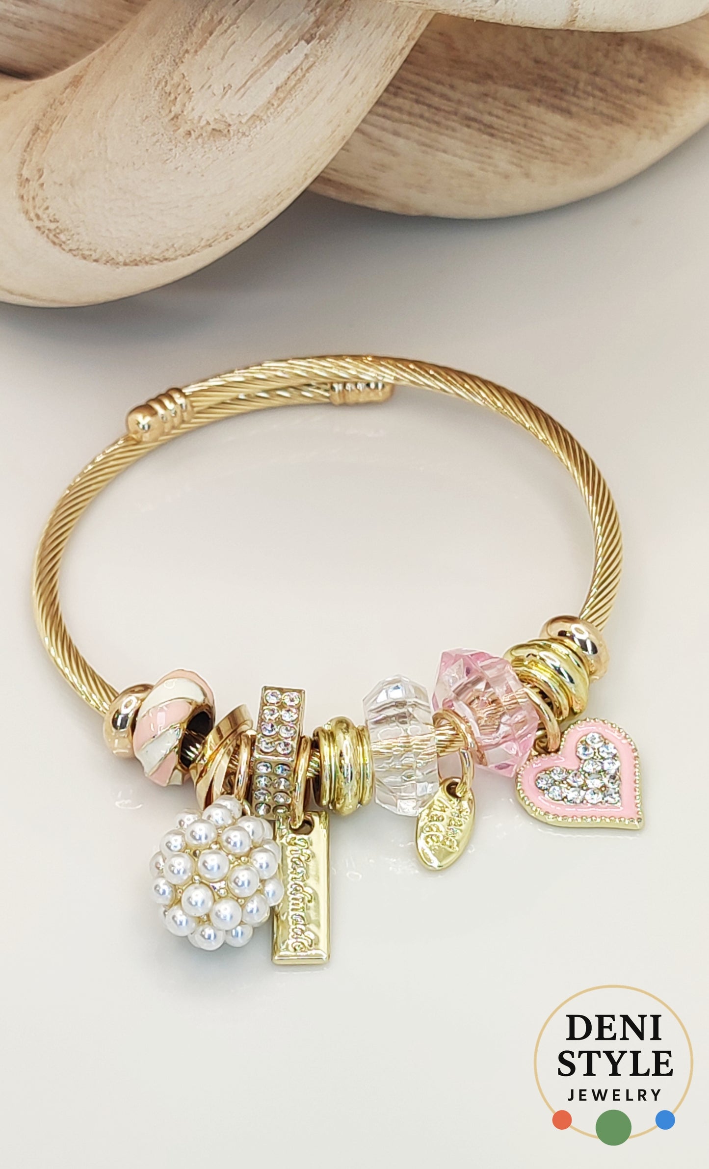 6181/ Charm karkötő