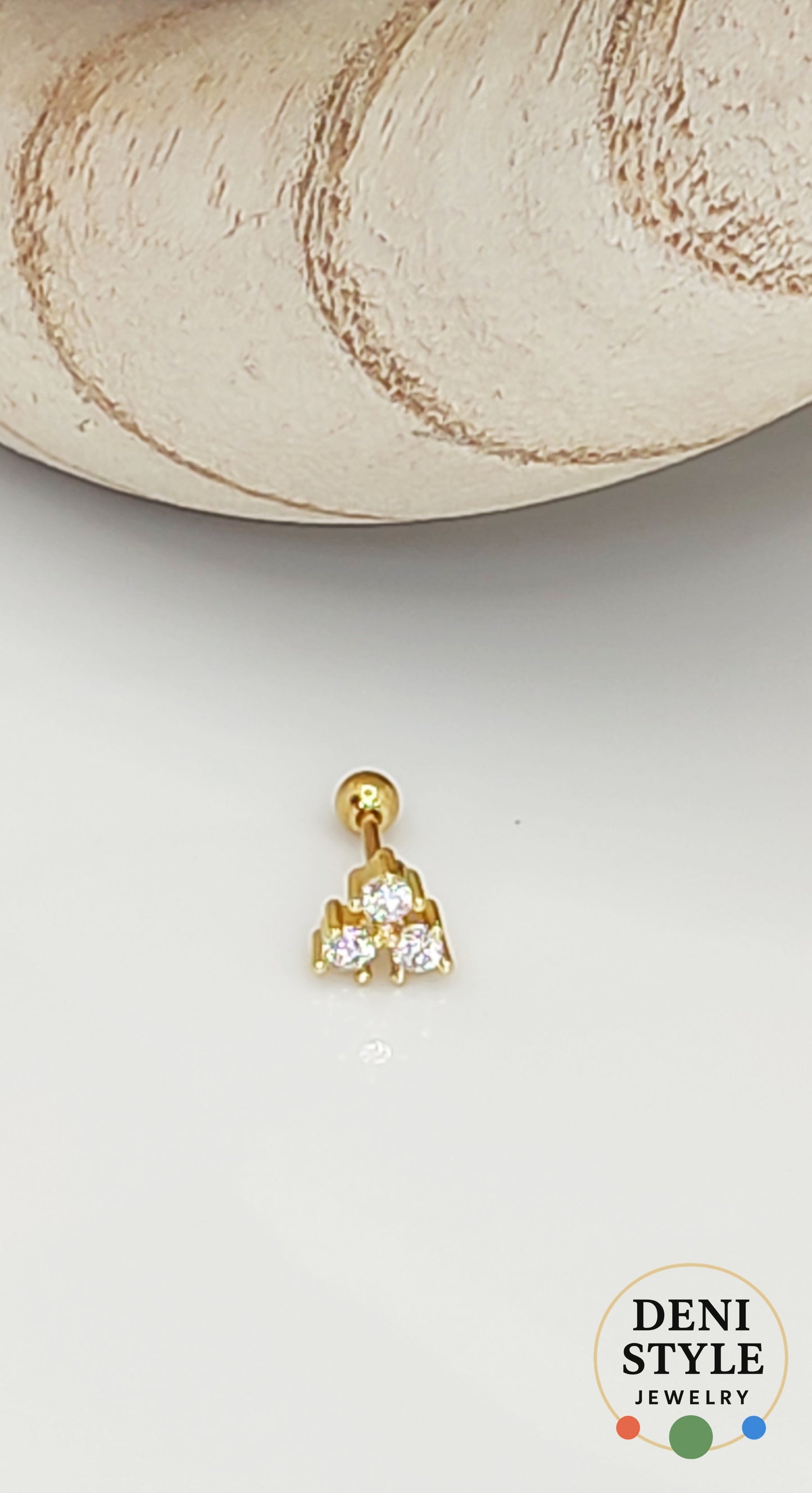 6548/ Fülpiercing – helix / porcpiercing ékszer