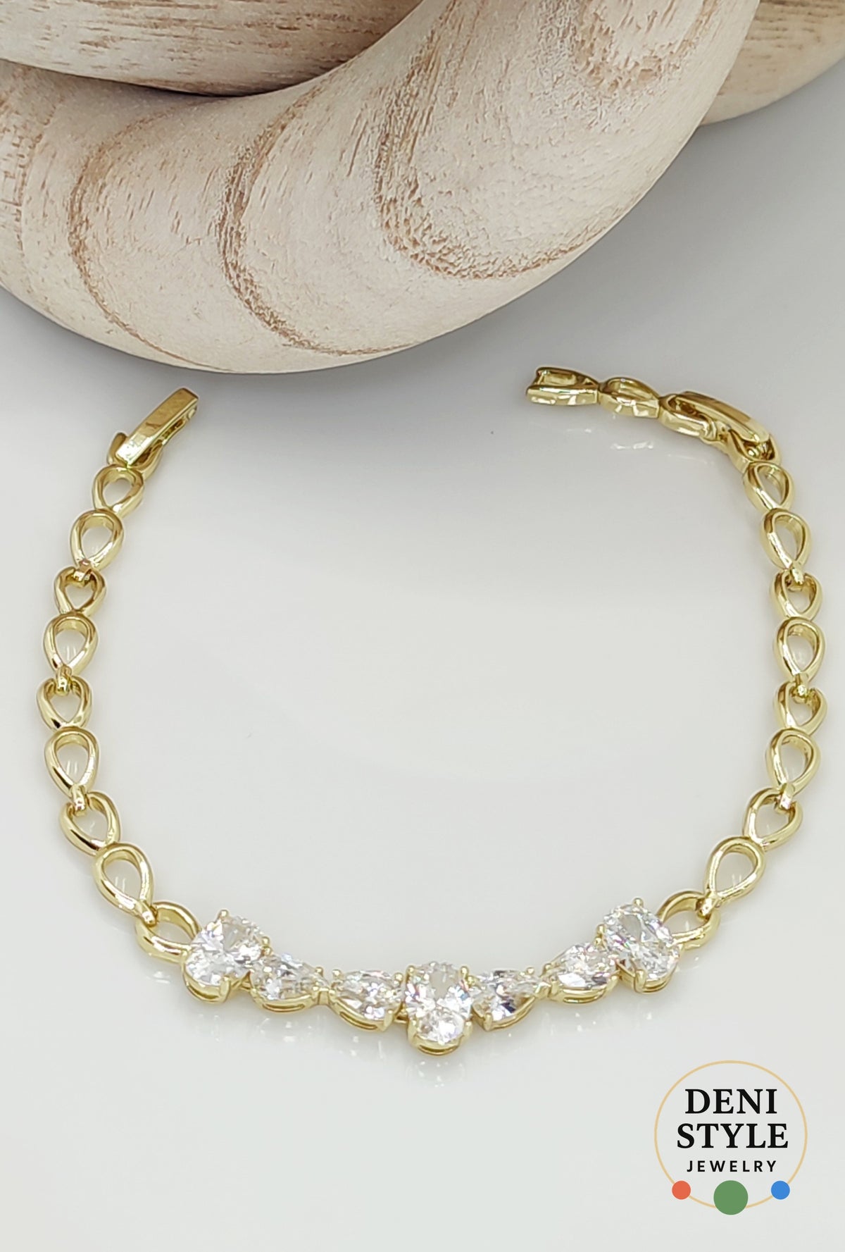 6581/ Ice gold karkötő