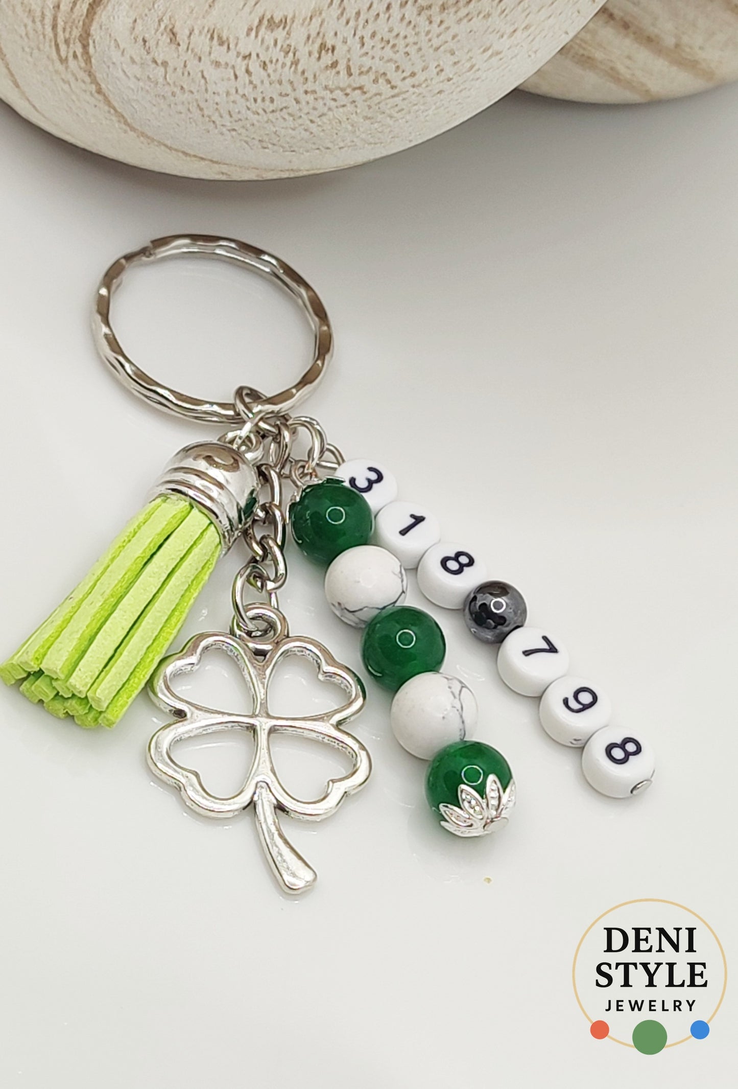 K 187/ Kulcstartó - táskadísz/ Grabovoj-számok